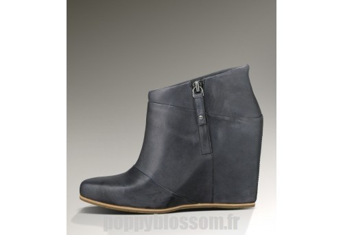 Ugg-125 Carmin Noir Bottes